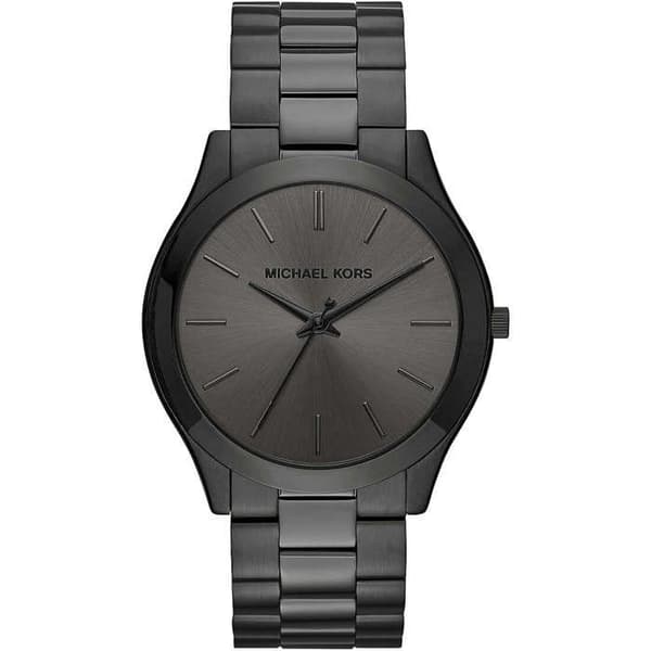 Ur - Michael Kors - SLIM RUNWAY MK8507 - Rustfrit Stål - Sort - Analogisk