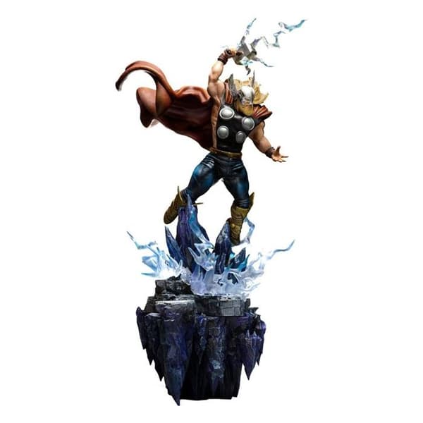 Iron Studios - Deluxe BDS Art Scale 1/10 - Marvel - Thor "Infinity Gauntlet" Staty 44cm