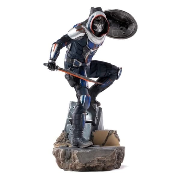 Figurine - IRON STUDIOS - Taskmaster - Art Scale 1/10 - Resin - Svart, Silver