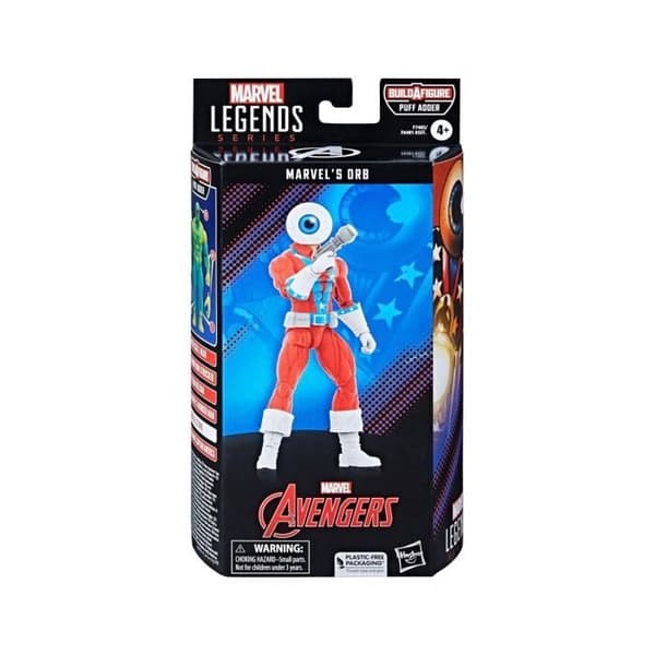 Figur Marvel Legends Puff Adder BAF: 's Orb 15 cm - HASBRO - Hvid - Voksen - Unisex - Marvel