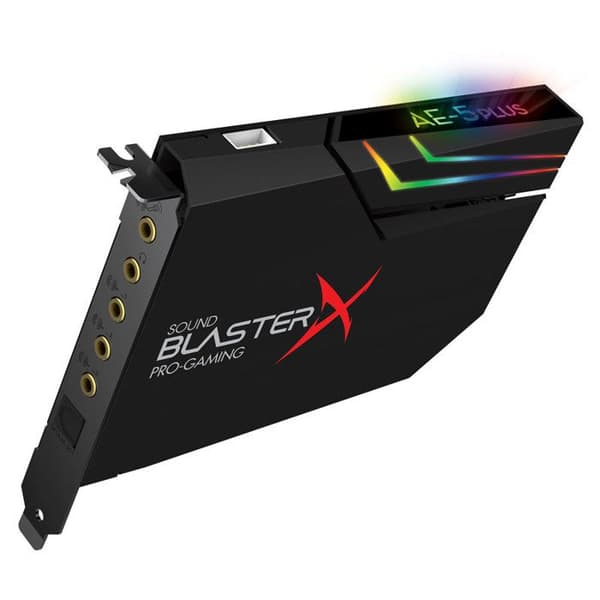 CREATIVE Sound BlasterX AE-5 Plus Hi-Res Gaming Lydkort / DAC
