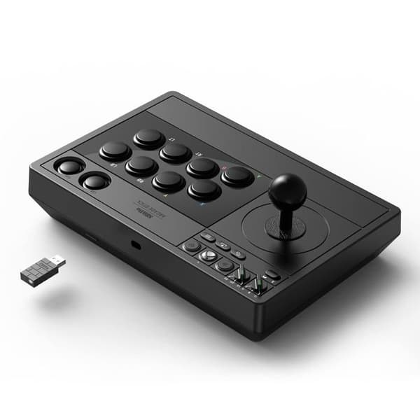8Bitdo Arcade Stick 2.4G/USB til Xbox Series X/S, Xbox One og Windows - Sort Udgave