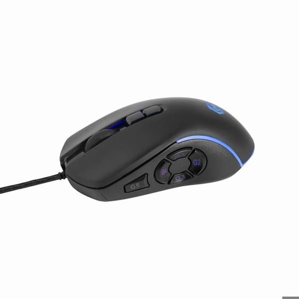 Spelmus - Gembird - Ergonomisk - RGB-belysning - 10 programmerbara knappar