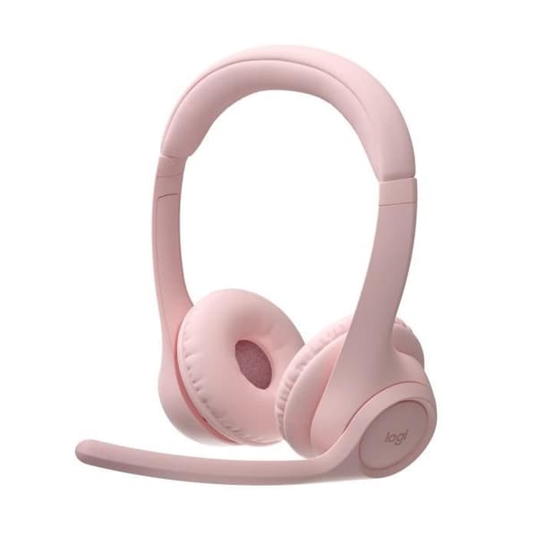 Hörlurar - Trådlösa - Logitech - Zone 300 - Bluetooth - Störningsskydd - Rosa