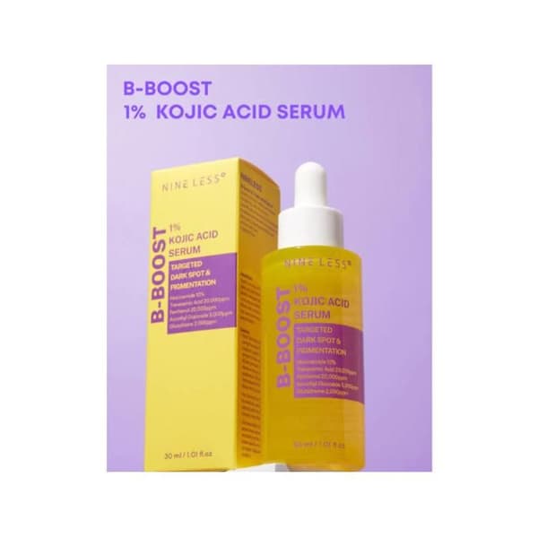 NINE LESS B-BOOST 1% KOJIC SYRE SERUM 30ML