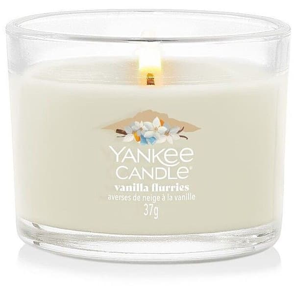 YANKEE CANDLE Glaslys Vanilla Flurries