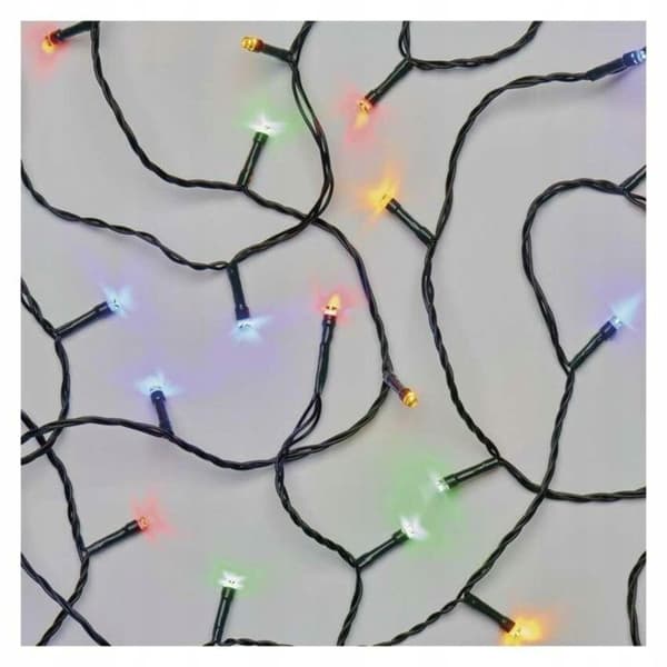 Julelys guirlande, multicolor, 240 LED, 24 m