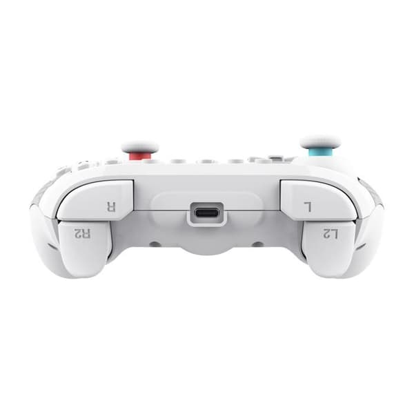 Gamepad - AIQINU - Muta - Hvid - Trådløs og kablet forbindelse - Nintendo Switch kompatibel