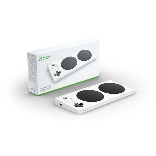 Spilcontroller - Xbox - Xbox Adaptive Controller - Tilgængelighed - Bluetooth - Hvid