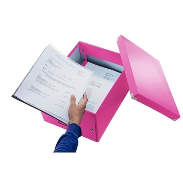 LEITZ Click & Store A4 förvaringsbox Rosa