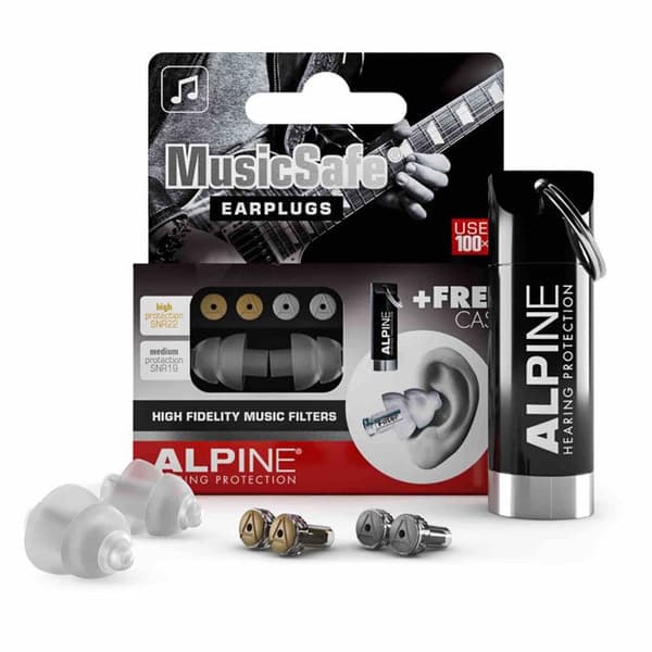 Alpine MSAFE-EAR - Öronproppar med utbytbara filter