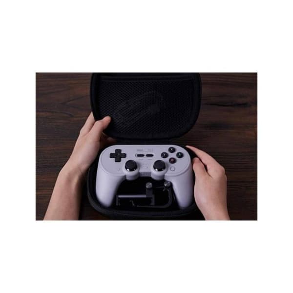 Rejsetaske til controllere - 8BITDO - SN30 Pro+ / Pro 2 - Kompatibel med Switch, PS5, Xbox - Sort - Holdbar