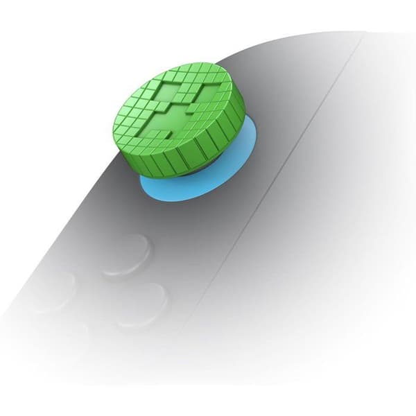 Pack med 2 Minecraft Performance Thumbsticks - STEELSERIES - KontrolFreek - Creeper Edition - För JoyCon Switch 2 - Grön