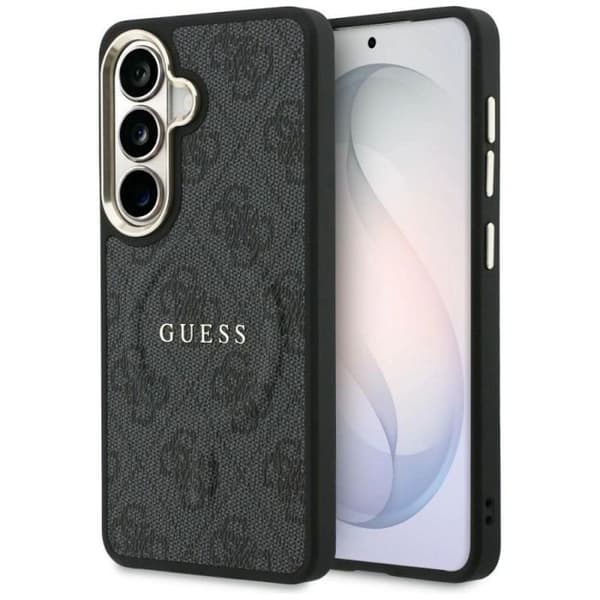 Guess 4G Præget Ring MagSafe Sort Telefoncover