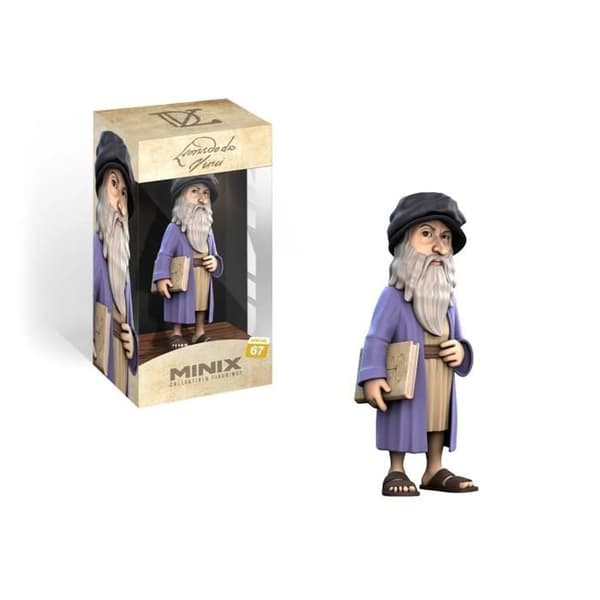 Minix - Special Edition - Leonardo Da Vinci - Staty 12cm