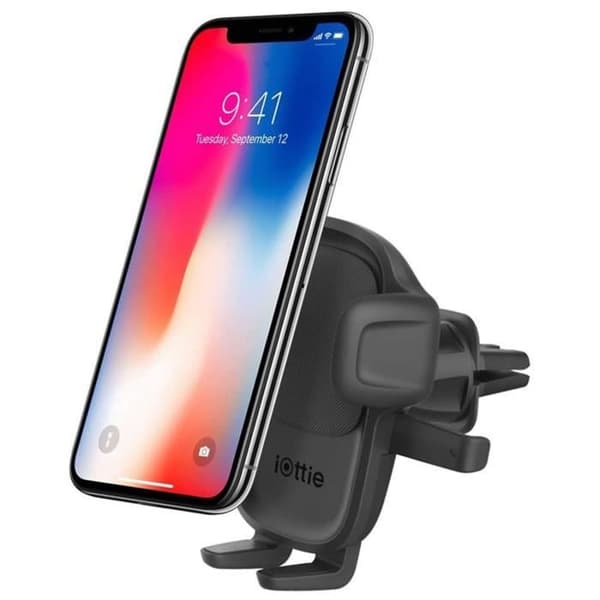 Telefonholder - iOttie - Easy One Touch 5 - Luftventilmontering - Sort - Plastik