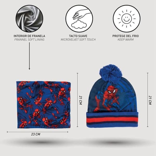 3 sæt af Snood Spiderman dele
