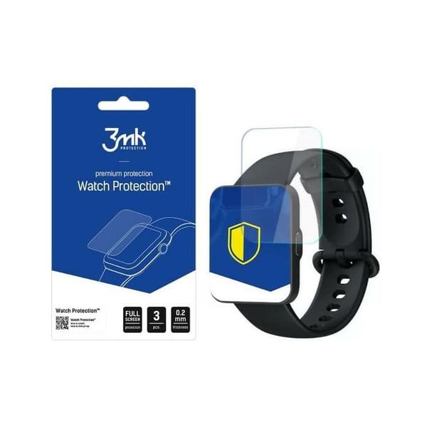 Skyddsglas för Redmi Watch 3 3MK Fullscreen ARC
