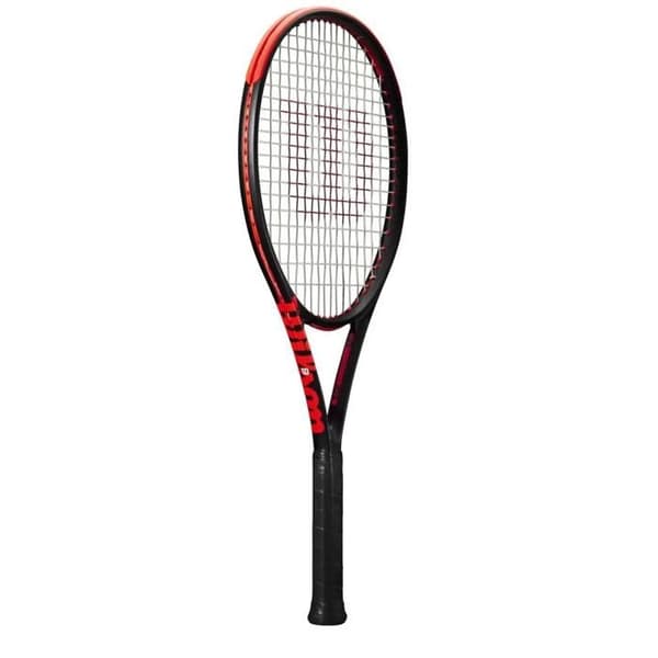 Wilson Clash Team 103 V3 tennisracket - sort/rød - Sort - Greb 1