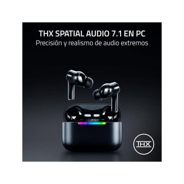 In-ear høretelefoner - RAZER - Hammerhead V3 X - Trådløs Bluetooth & RF - ANC - Sort