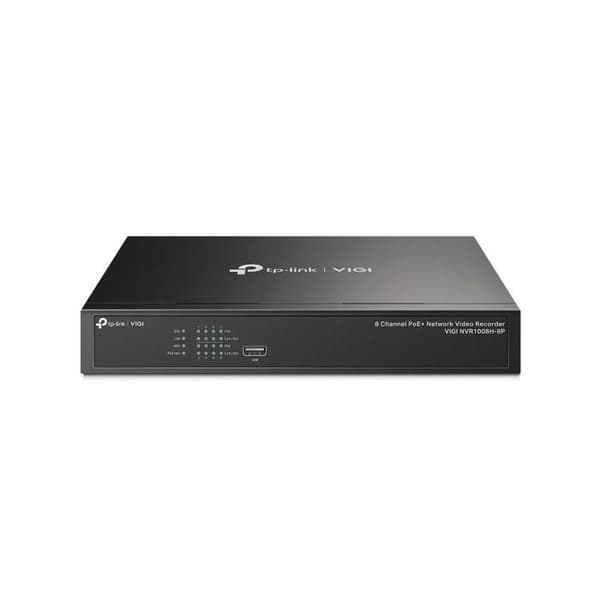 Netværksvideooptagere (NVR) Tp-Link VIGI NVR1008H-8P Sort