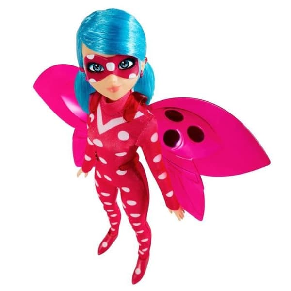 BANDAI artikulerad modedocka - Miraculous - Cosmobug - 26 cm