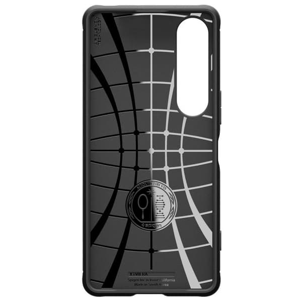 Spigen Rugged Armor Cover til Sony Xperia 1 VII - Mat Sort
