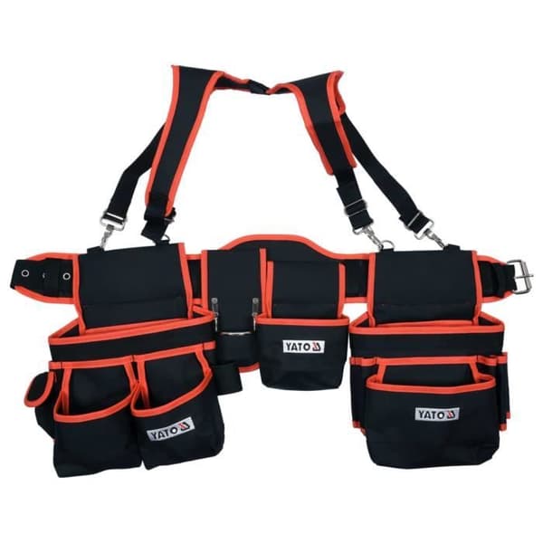 YATO Værktøjsbælte med stropper Polyester 128 cm