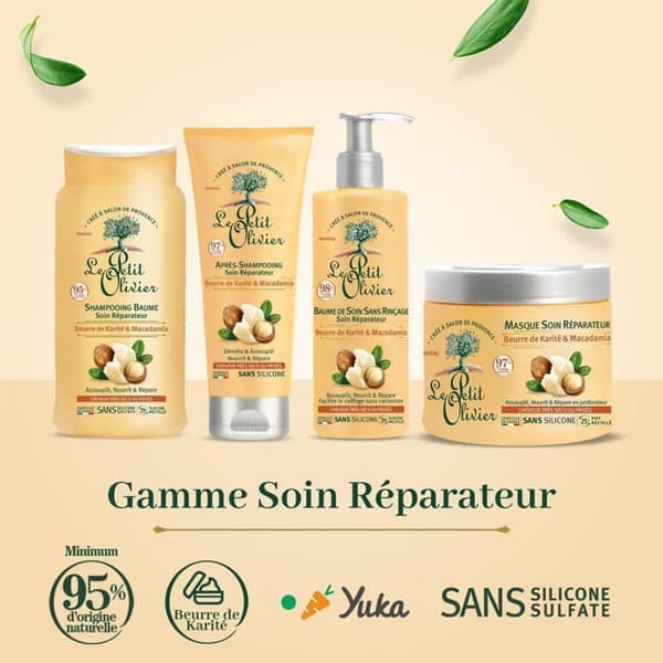 Le Petit Olivier Reparerende Shampoo Balsam 250ml