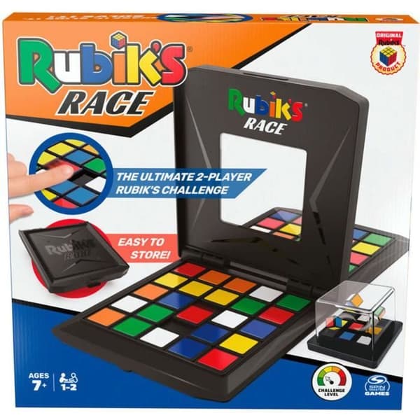 Løbespil - SPIN MASTER - Rubiks terning - 60 dele - Multifarvet - Indendørs