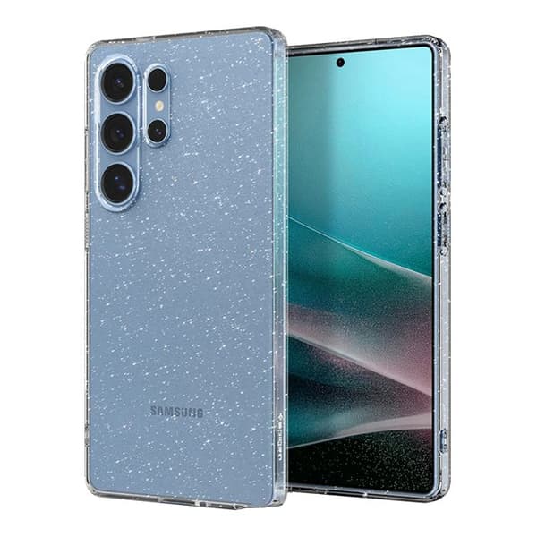 Coque - SPIGEN - Liquid Crystal Glitter - Transparent - Pailletter - Beskyttelse mod stød