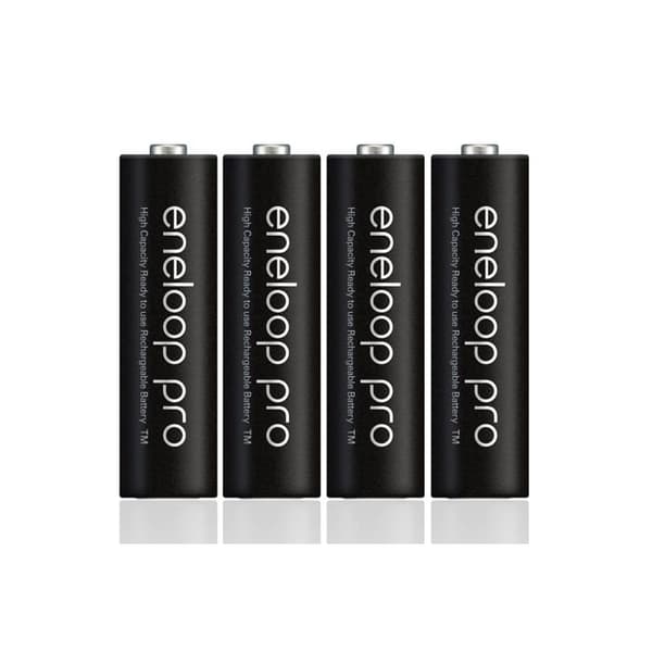 Batterier "NiMH Eneloop Pro" (AA) med 2500mAh - 4 stk.