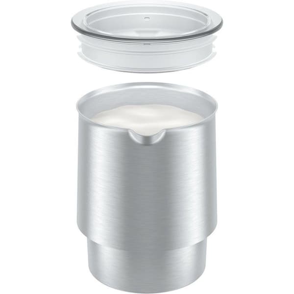 Mælkeskummer - JURA - Varm & Kold - 360 ml - Sort / Rustfrit stål
