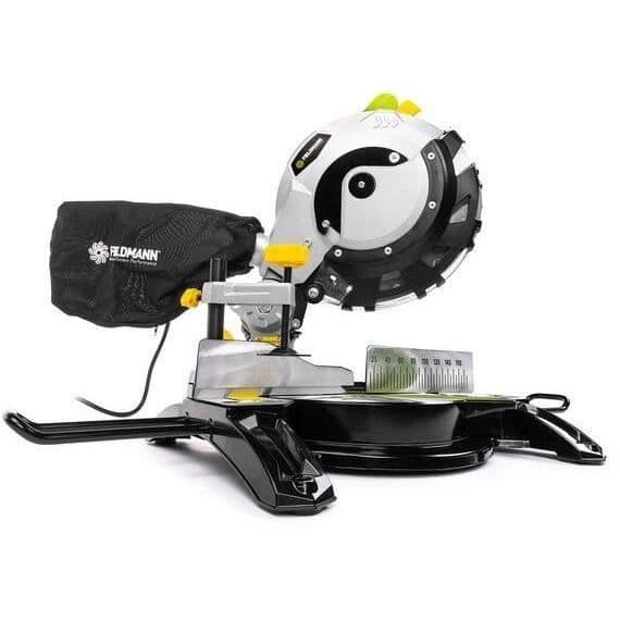 Kappsåg - FIELDMANN - 1450 W - 210 mm - Trä - Grön
