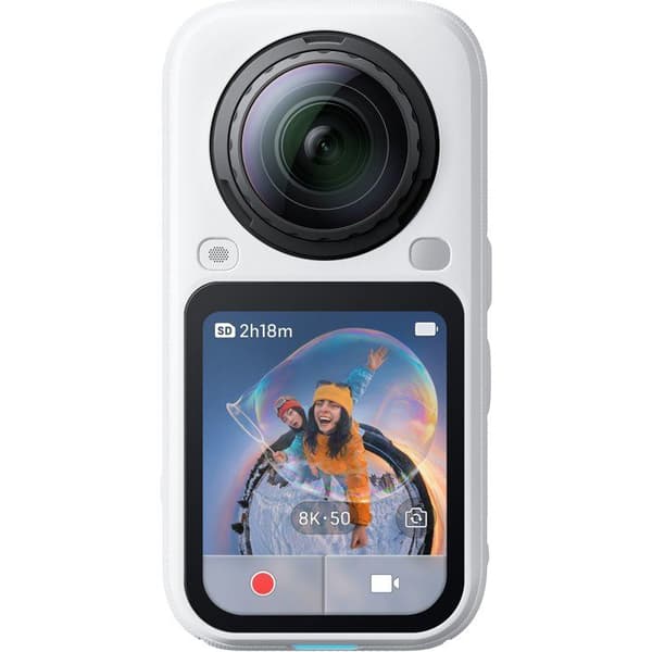 360° Kamera - INSTA360 - X6 Essentials Bundle Arctic White - 360° Video - Tilbehørspakke - Arctic White