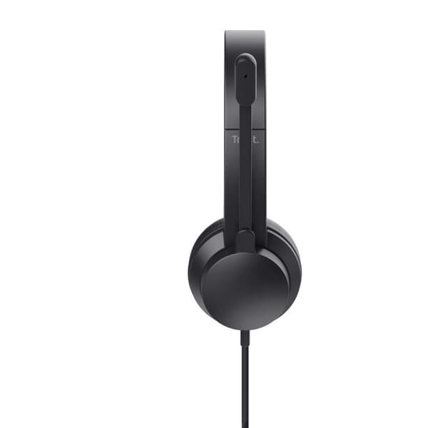 Trust HS-201 Computer Wired Over-Ear Headset Stereo Black