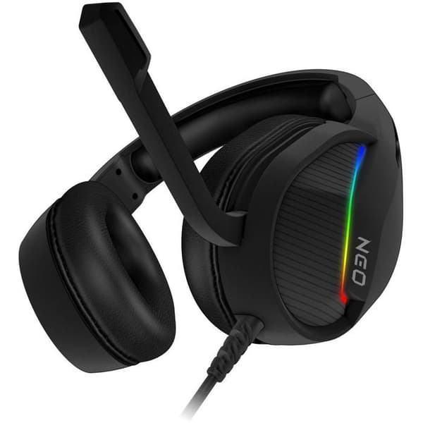 Gaming headset - CONNECT - NEO - Kable - Mikrofon - Sort