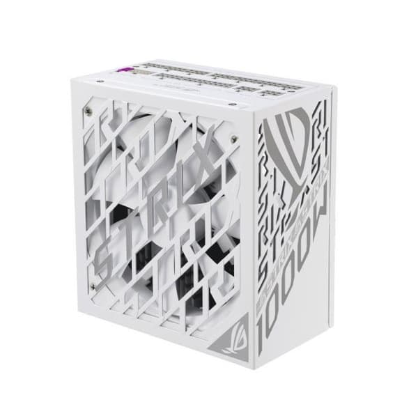 ASUS ROG Strix 1000W 80 PLUS Platinum modulær PC-strømforsyning hvid