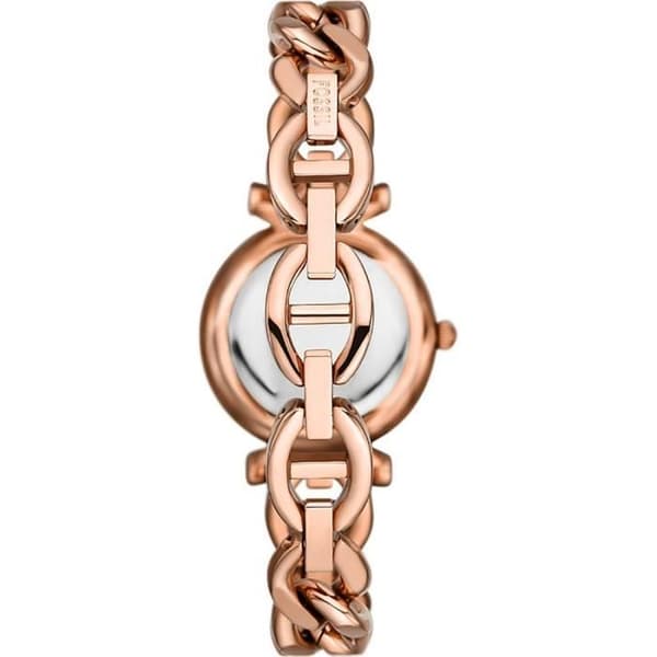 Fossil Ur - Kvinder - ES5330 - Rustfrit stål - Ip-rosé - 28mm - 7mm - Sølv