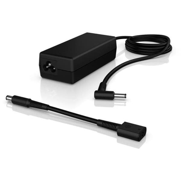 HP AC Adapter - 65 W - Til bærbar, tablet pc, tynd klient pc, Ultrabook - Sort