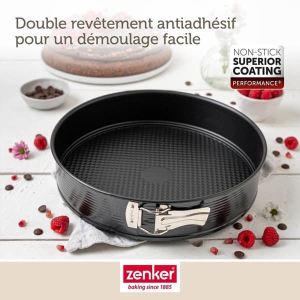 Moule til kager med hængsel 30 cm Zenker PerfectBack+
