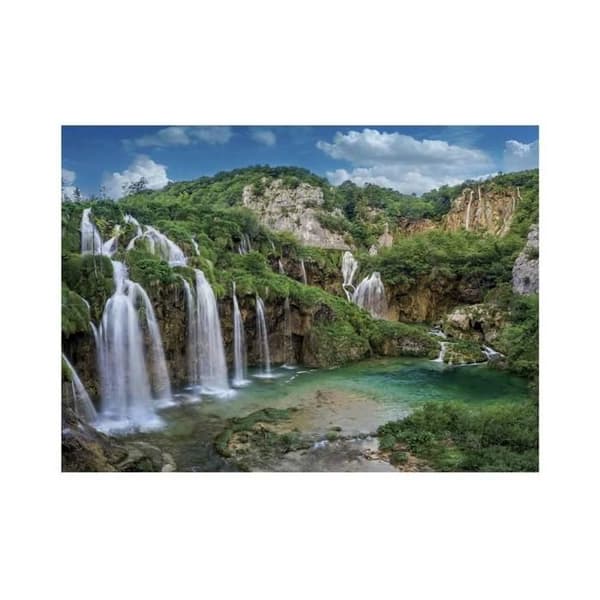 Puslespil 1000 brikker: Plitvice