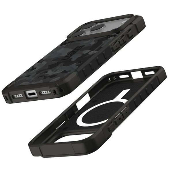 Coque iPhone 17 Pro - UAG - Pathfinder - MagSafe - Midnatt Camo - Ultra Resistent