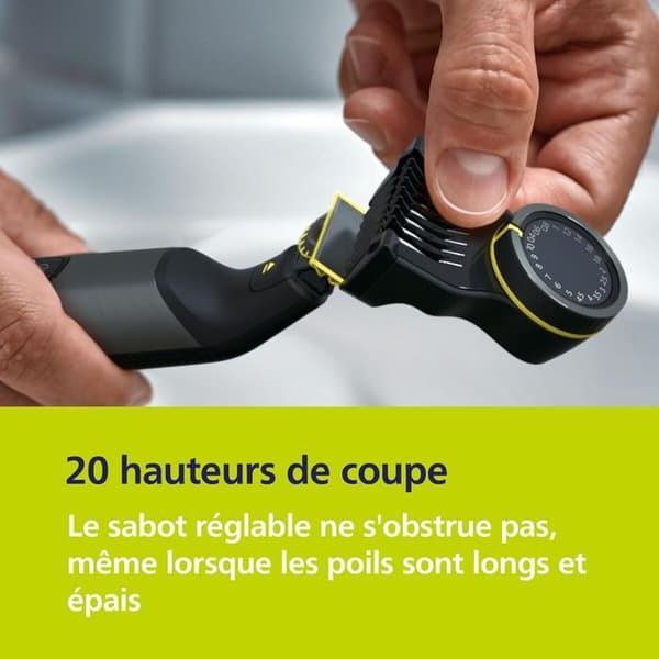 Philips One Blade Pro 360 Chrome trimmer för män