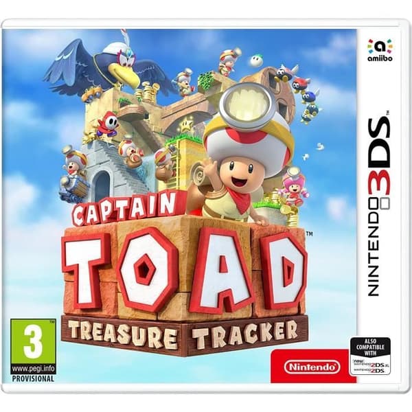 Videospil - Nintendo - Captain Toad: Treasure Tracker - 1 spiller - Puslespil - New 3DS