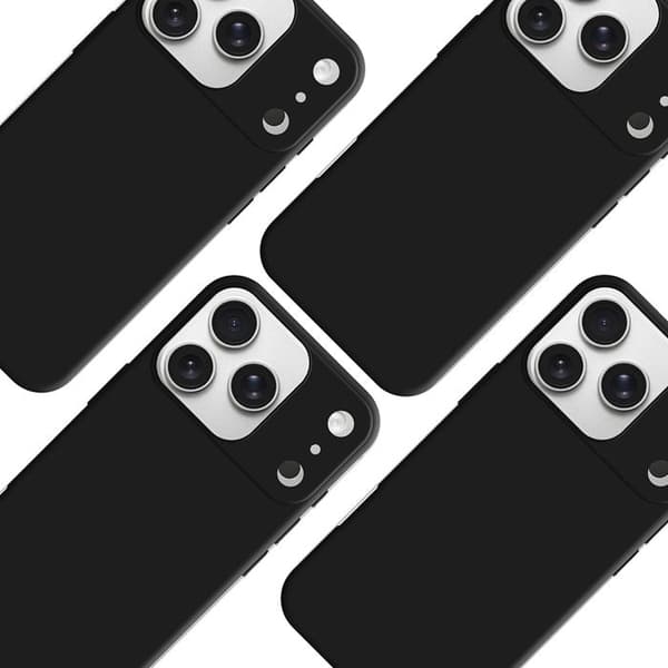 Coque 3mk Matt Case Pro för iPhone 17 Pro - Svart