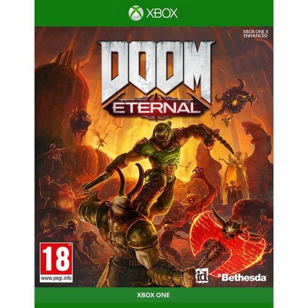 Videospil - id Software - Doom Eternal - Xbox One - Action - Voksen - Sort