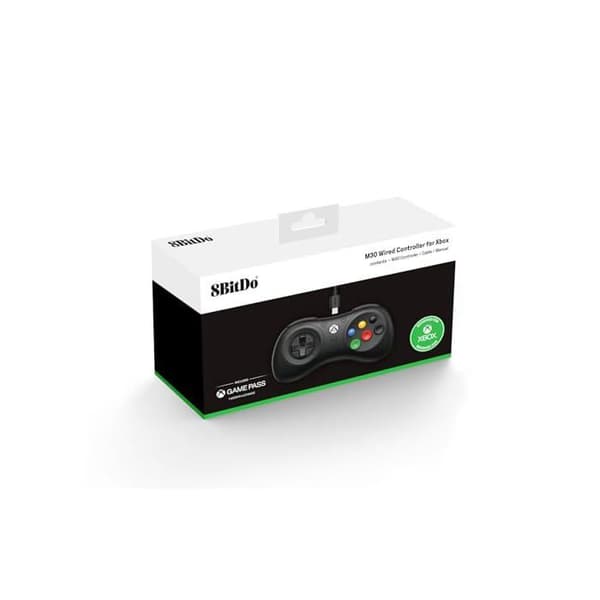 Spilcontroller - 8BITDO - M30 - Kablet USB-C - Layout med 6 knapper - 3 tilpasselige profiler