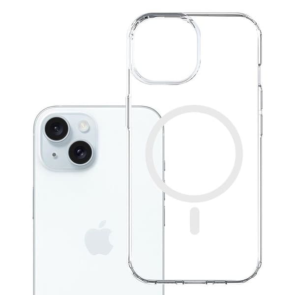 3mk Armor MagCase för iPhone 15 - Transparent