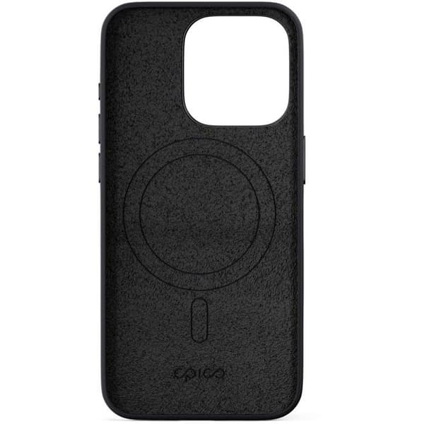 Coque - EPICO - Mag Silicone Pro - iPhone 16 Pro - Sort - Fleksibel - MagSafe